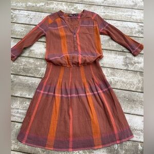 Prana ‘sugar pine’ dress 100% organic cotton size XS